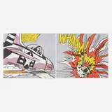 Roy Lichtenstein, WHAAM! poster (diptych), offset lithograph on paper