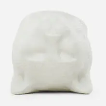 Cat by Kiki Smith, 1999, cast porcelain with glazed interior, sold Oct 2019