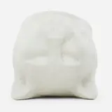 Kiki Smith, Cat, 1999, cast porcelain with glazed interior