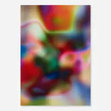 Substrat 9 II by Thomas Ruff, 2002, inkjet print, sold Oct 2019