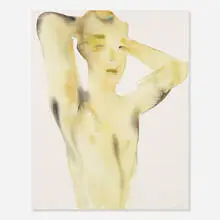 Kim McCarty, Untitled, 2013, watercolor on paper