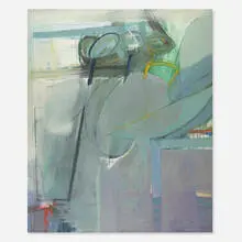 John C. Kacere, Interstate, c. 1963, oil on canvas