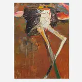 Richard Lethem, War Dancer, 1985, oil on canvas