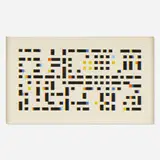 John Vickery, Untitled, 1970, gouache on board