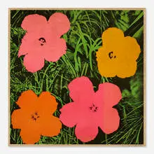 Andy Warhol, Flowers, 1964, screenprint on paper