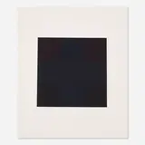Ad Reinhardt, Untitled from the X + X (Ten Works by Ten Painters) portfolio