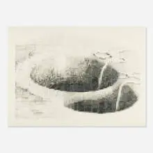 D-L Alvarez, Un, 2002, graphite on paper