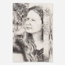 D-L Alvarez, Gentry, 2002, graphite on paper