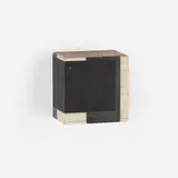 Stuart Arends, S.B. 21, 1997, oil, wax, graphite and ballpoint pen on wood construction