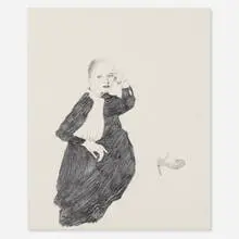 Rachel Kaye, Karen III, 2007, graphite on paper