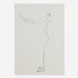 Alice Mackler, Untitled, 2013, ink on handmade paper