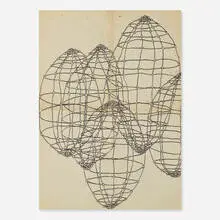 Robin Miller, Colonial PR - Bullock, 2004, graphite on found paper