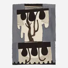 Shiela Pepe, Untitled (from New York Drawings), 2000, ink and gouache on paper
