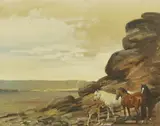 Richard John Munro Dupont, Untitled, oil on canvas 40 x 51cm Richard Dupont was a pupil of Sir Alfred Munnings (1878-1959). .