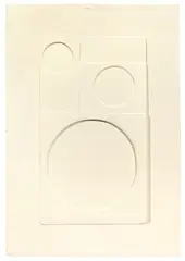 Ben Nicholson, White Relief, 1934, Öl auf mehreren Schichten Karton