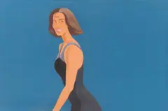 Alex Katz, Black Bathing Suit, 1997, Öl auf Leinwand