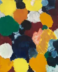 Ernst Wilhelm Nay, Epsilon, 1959, Öl auf Leinwand