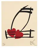 Claes Oldenburg, Musical Hearts (from Artists for Obama)