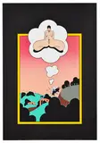 Ken Price, Don't Think About Her When You're Trying to Drive, 1990, 10-color lithograph and screenprint on Arches 88 paper