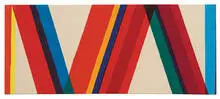 Paul Reed, Upstart XXXVI, 1966, Acrylic on canvas