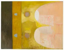 Dennis Burton, Round the World, 1960, Oil on canvas