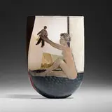 Janusz Walentynowicz, New Puppet, 1989, painted and etched glass