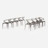 Song Wen Zhong, AVA armchairs, set of eight, 2009, molded polypropylene