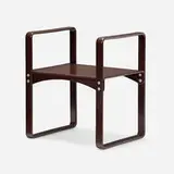 Verner Panton, Stool, model 270H, 1965, lacquered wood, chrome-plated steel