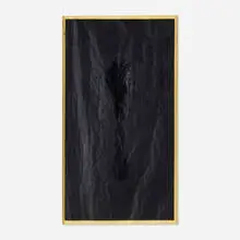 Ronald Jones, Untitled (DNA Fragment from Human Chromosome 13 Carrying Mutant Rb Genes also known as Malignant Oncogenes which Trigger Rapid Cancer Tumorigenesis), 1989, oil on paper
