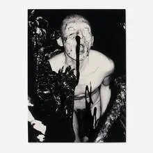 Terence Koh, Untitled, 2010, C-print, glue, black glitter
