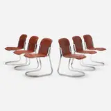 Willy Rizzo, Chairs, set of six
