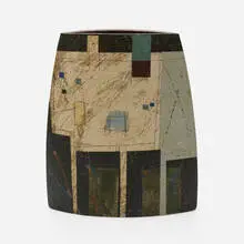 Bernard Irwin, Vase, c. 1993, glazed earthenware