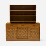 Edward Wormley, Cabinet, model 5666 with hutch, model 4479