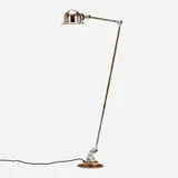 Jean-Louis Domecq, Floor lamp, c. 1950, steel, aluminum