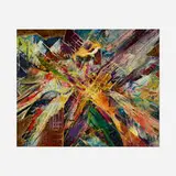 Medard Klein, Abstract Composition, acrylic on canvas
