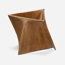 Richard Breitenbach, Magazine rack, 1967, walnut