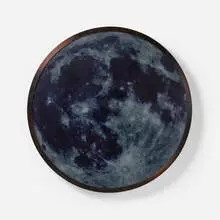 Ben & Aja Blanc, Moon Light, c. 2020, bronze, glass