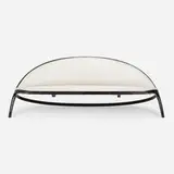 Gastone Rinaldi, Saturno sofa, 1958, upholstery, enameled steel