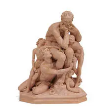 Jean-Baptiste Carpeaux, Model of Ugolino and His Sons, executed circa 1875