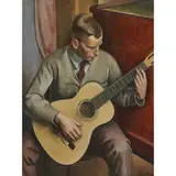 Bernard Meninsky, The Guitar Player, 1926
