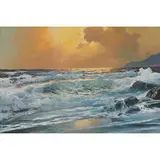 Alexander Dzigurski, Monterey Sunset, 1961