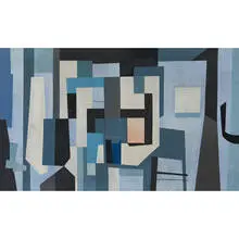 Jules Engel, Public Square, circa 1955