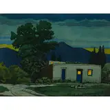 William S. Rice, Santa Fe Twilight, 1926