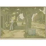 Gustave Baumann, Clinching the Argument, 1910