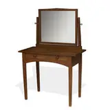 dressing table, #914 by Gustav Stickley, sold Dec 2021