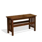 L. & J.G. Stickley, piano bench, #211