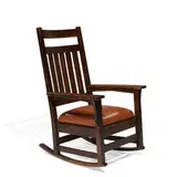 rocker, #393 by Gustav Stickley, sold Dec 2021