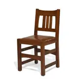 early side chair by Gustav Stickley, sold Dec 2021
