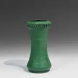 Weller Pottery, vase with embossed and reticulated Queen Anne's lace decoration