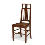 Stickley Brothers, early inlaid side chair